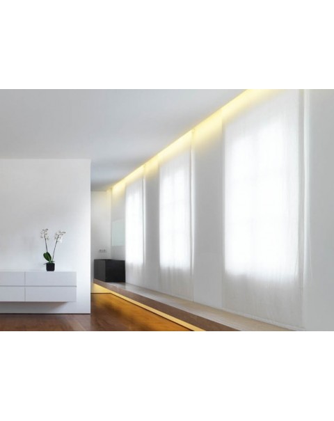 Atelier Sedap - Micro Blade Curtain - Recessed Plaster Profile