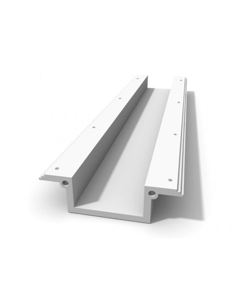 Atelier Sedap - U-Blade 120 - Recessed Plaster Profile