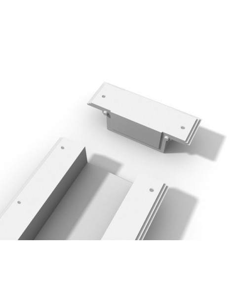 Atelier Sedap - U-Blade 120 end caps - Recessed Plaster Profile