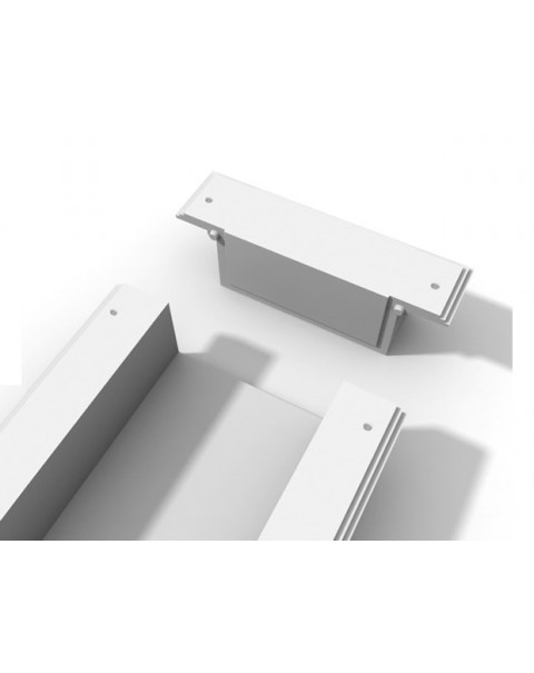 Atelier Sedap - U-Blade 180 end caps - Recessed Plaster Profile