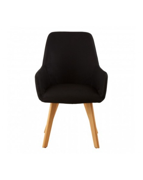  Premier housewares -Stockholm Black Leisure Chair