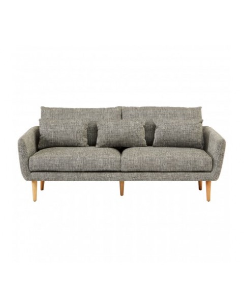 Premier Housewares-  Grey Alto 3 seater sofa
