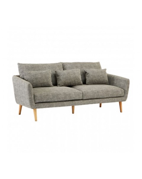 Premier Housewares-  Grey Alto 3 seater sofa