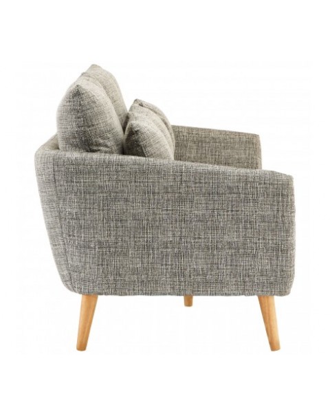 Premier Housewares-  Grey Alto 3 seater sofa