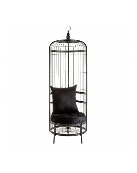 Premier Housewares Chair Mantis Black Finish 