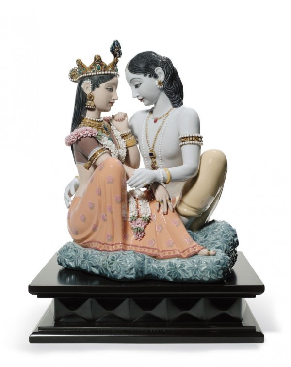 Lladro Divine Love Couple Figurine Limited Edition
