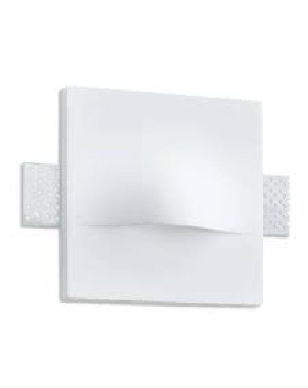 Gypsum Plaster Curve Wall Light