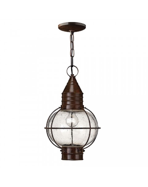 Capecod 1Lt Chain/Flush Lantern Ceiling Light